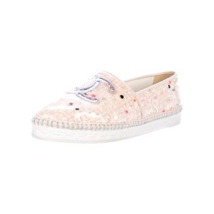 🔴 SOLD - CHANEL Interlocking CC Logo Espadrilles